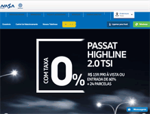 Tablet Screenshot of nasaveiculos.com.br